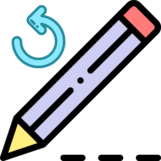 edit marking undo icon